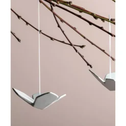 Outlet Adornos Para Colgar Mariposas De Porcelana Alassio, 2 Uds. Figuras Decorativas