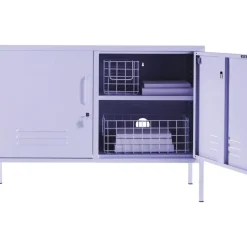 New Aparador De Metal Con Puertas Mustard Armarios