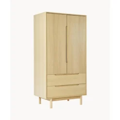New Armario En Roble Cassy, 2 Puertas Armarios