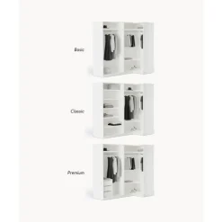 New Armario Esquinero Modular Charlotte, 4 Puertas (215 Cm), Diferentes Variantes Armarios