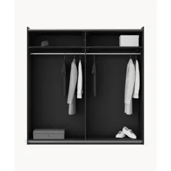 Fashion Armario Modular Leon, 2 Puertas Correderas (200 Cm), Diferentes Variantes Armarios