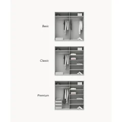 Fashion Armario Modular Leon, 4 Puertas (200 Cm), Diferentes Variantes Armarios