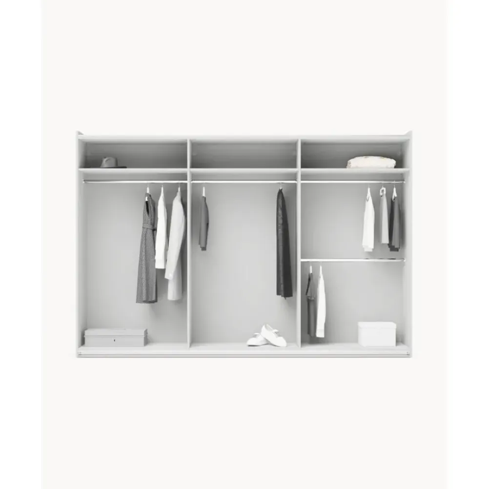 Clearance Armario Modular Leon, 3 Puertas Correderas (300 Cm), Diferentes Variantes Armarios