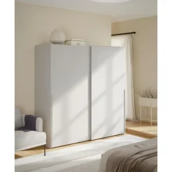 New Armario Modular Leon, 2 Puertas Correderas (200 Cm), Diferentes Variantes Armarios