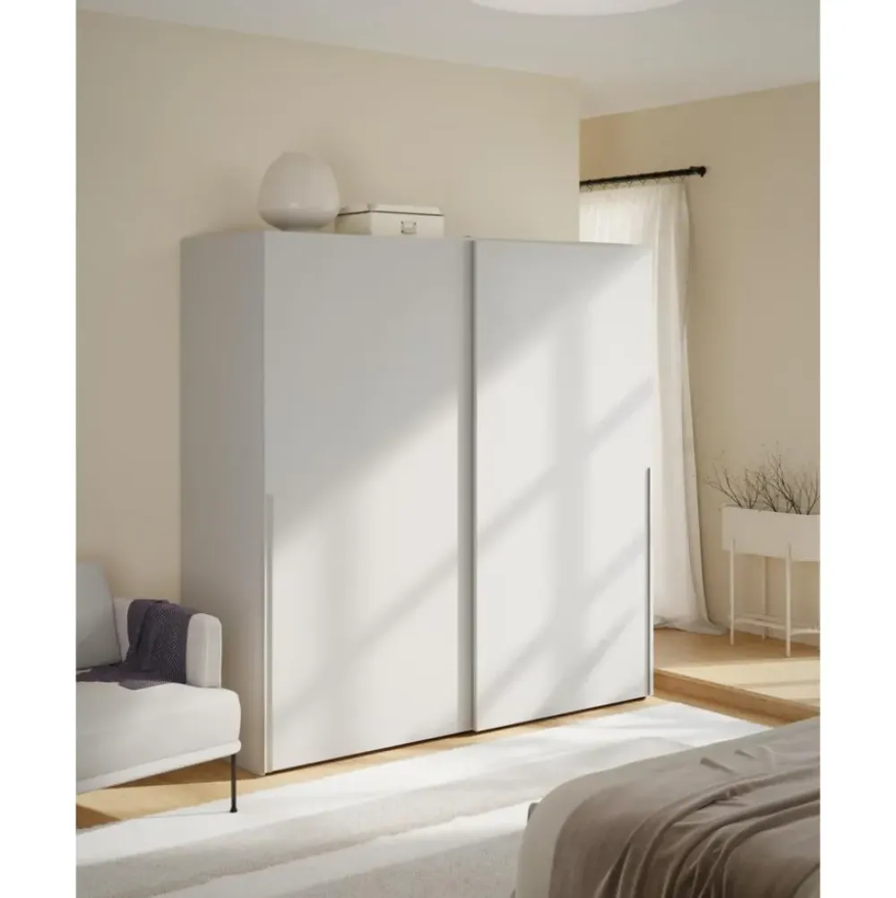 New Armario Modular Leon, 2 Puertas Correderas (200 Cm), Diferentes Variantes Armarios