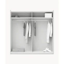 New Armario Modular Leon, 2 Puertas Correderas (200 Cm), Diferentes Variantes Armarios