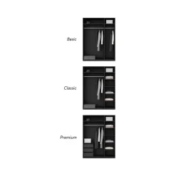 Outlet Armario Modular Leon, 3 Puertas (150 Cm), Diferentes Variantes Armarios