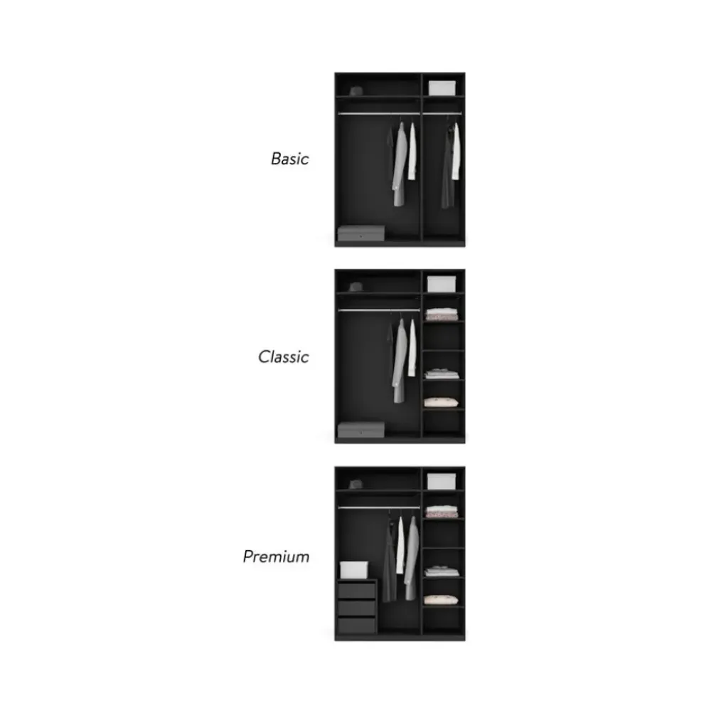 Outlet Armario Modular Leon, 3 Puertas (150 Cm), Diferentes Variantes Armarios