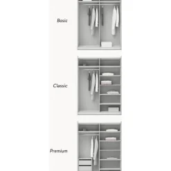 Online Armario Modular Simone, 2 Puertas Correderas (150 Cm), Diferentes Variantes Armarios
