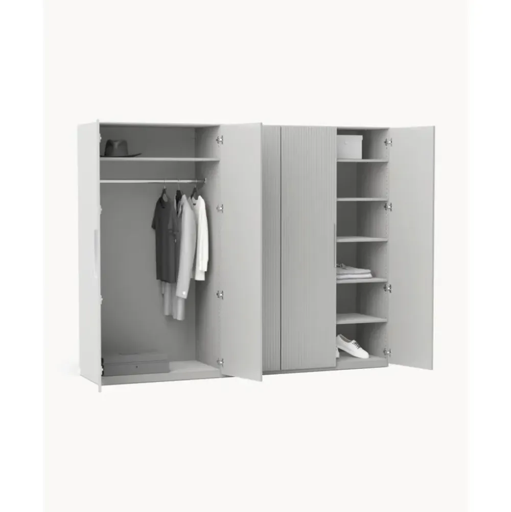 New Armario Modular Simone, 5 Puertas (250 Cm), Diferentes Variantes Armarios