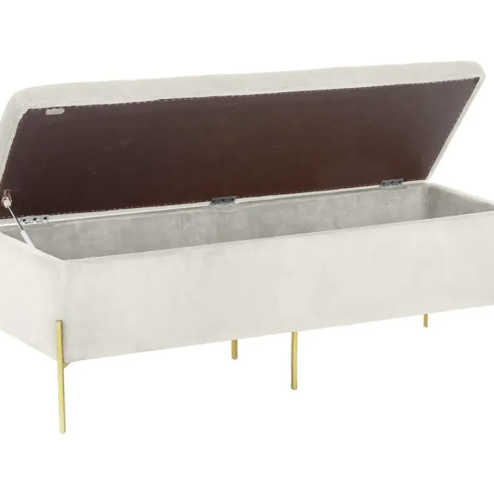 Best Banco Almacenaje Y Baul De Terciopelo Harper Bancos Para Dormitorio