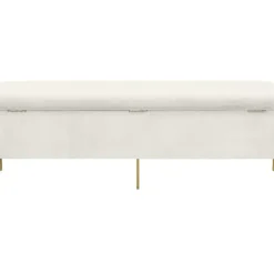 Best Banco Almacenaje Y Baul De Terciopelo Harper Bancos Para Dormitorio