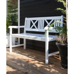 Hot Banco Grande De Madera Para Exterior Rosenborg Muebles De Jardin