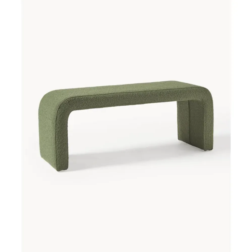 Discount Banco Tejido Boucle Penelope Bancos Para Dormitorio