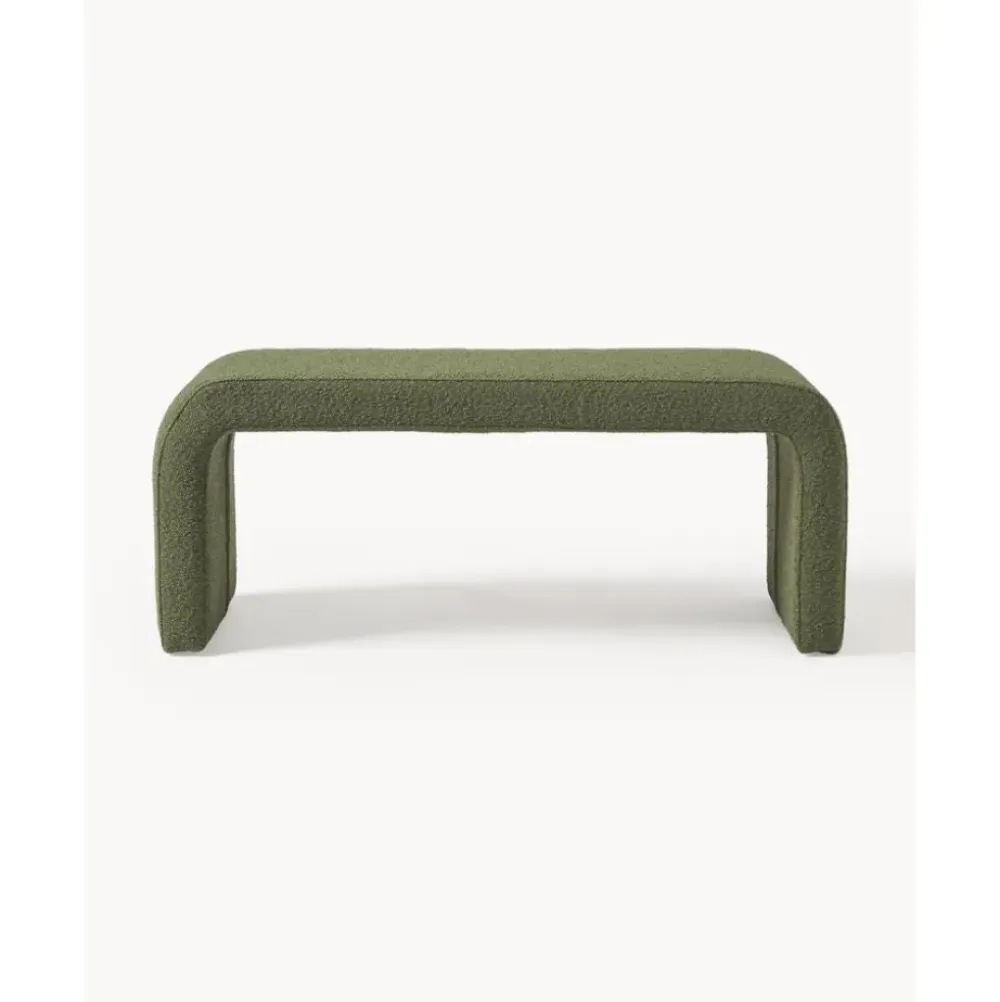 Discount Banco Tejido Boucle Penelope Bancos Para Dormitorio