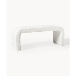 Sale Banco Tejido Boucle Penelope Bancos Para Dormitorio