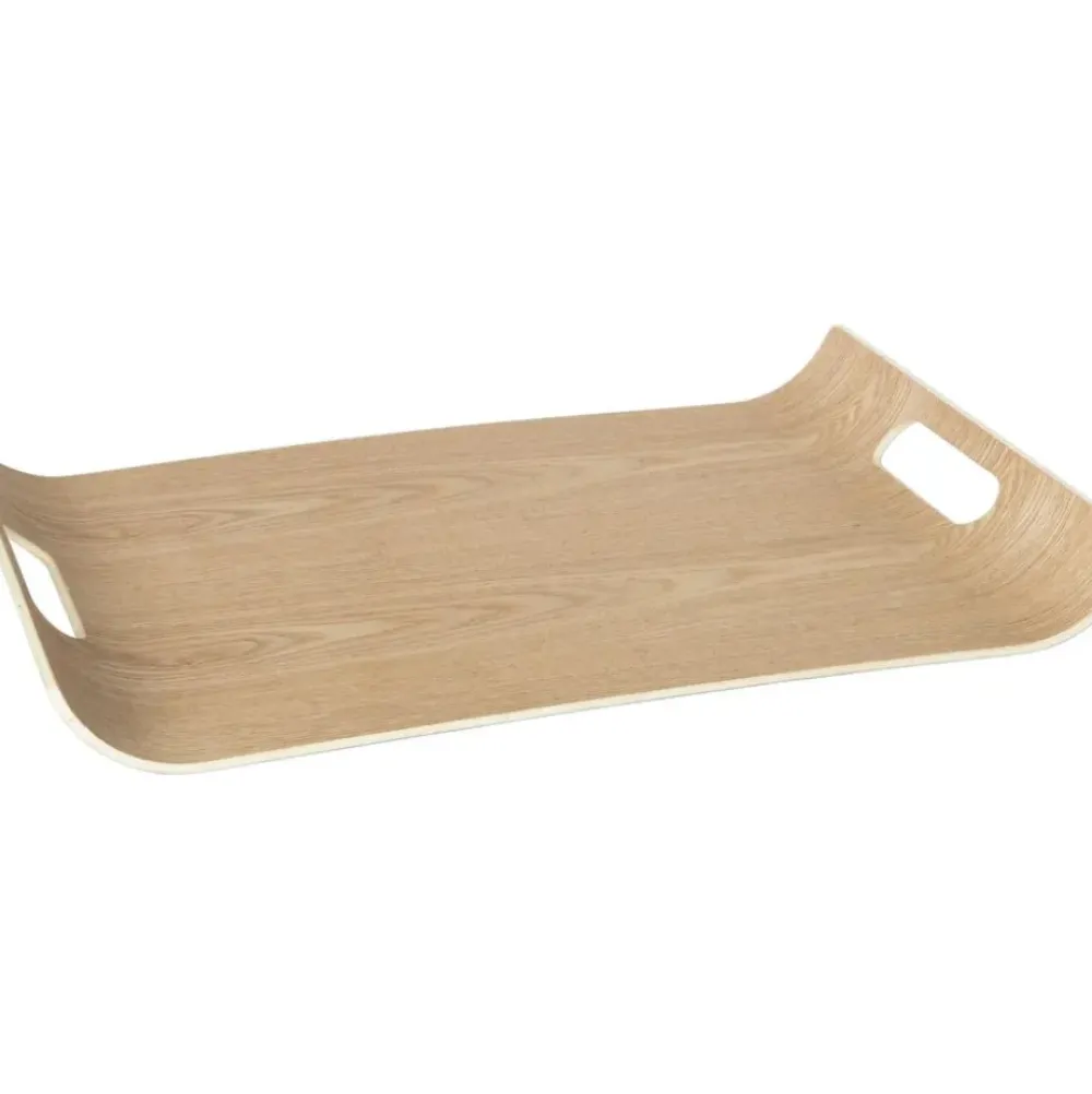 Sale Bandeja Decorativa De Madera Wilo, 43 Cm Bandejas Decorativas