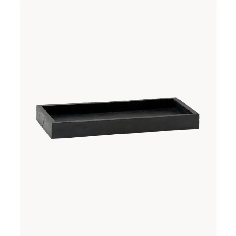 Best Bandeja Decorativa En Look Pizarra Slate Accesorios De Bano
