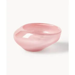 Clearance Bol Decorativo Artesanal De Vidrio Ashley Cuencos Decorativos