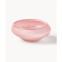 Clearance Bol Decorativo Artesanal De Vidrio Ashley Cuencos Decorativos