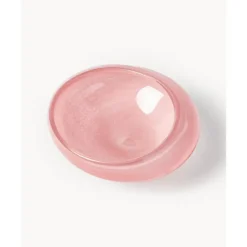 Clearance Bol Decorativo Artesanal De Vidrio Ashley Cuencos Decorativos