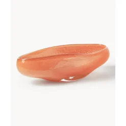 Hot Bol Decorativo Artesanal De Vidrio Ashley Cuencos Decorativos