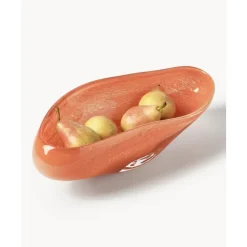 Hot Bol Decorativo Artesanal De Vidrio Ashley Cuencos Decorativos