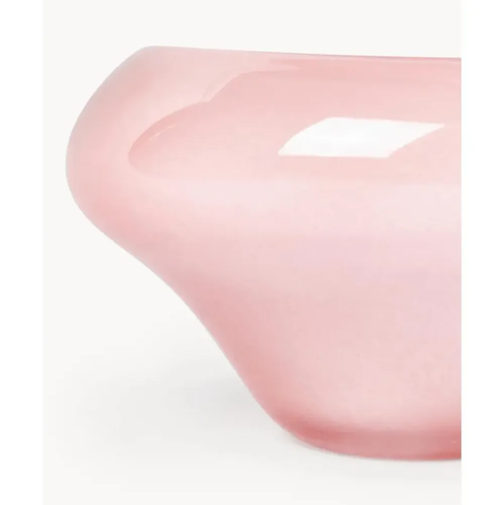 Clearance Bol Decorativo Artesanal De Vidrio Ashley Cuencos Decorativos