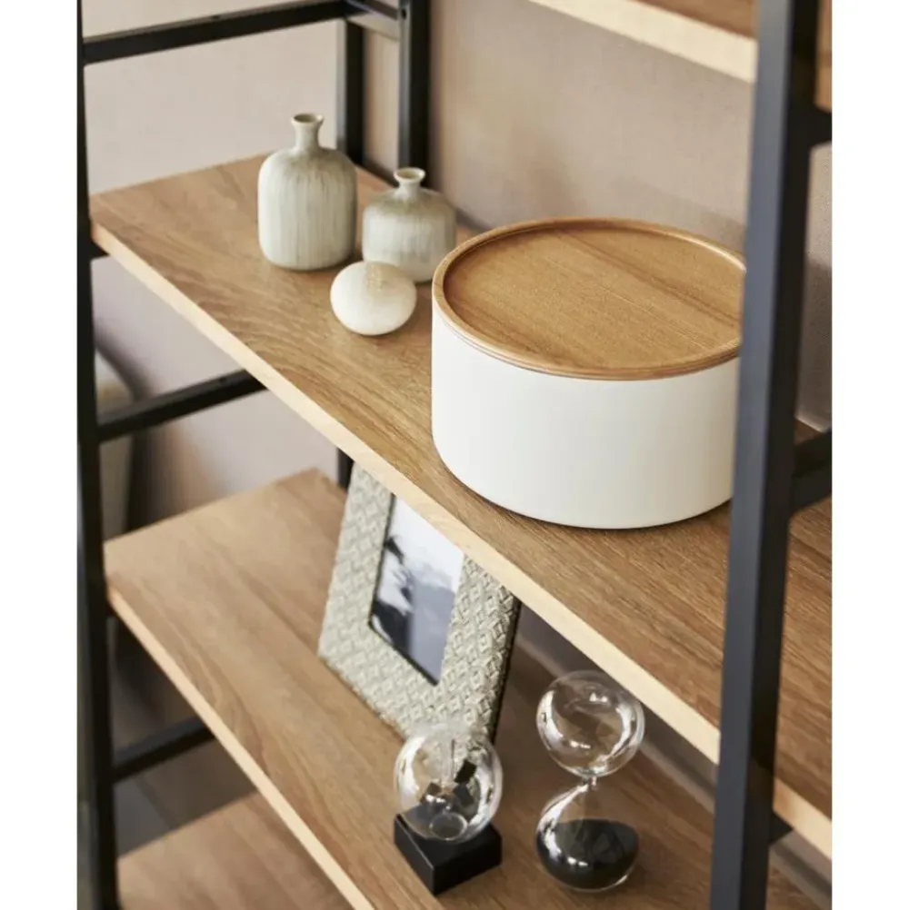 Hot Bote Con Tapadera De Madera Rin Joyeros
