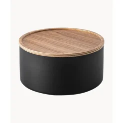 Clearance Bote Con Tapadera De Madera Rin Joyeros