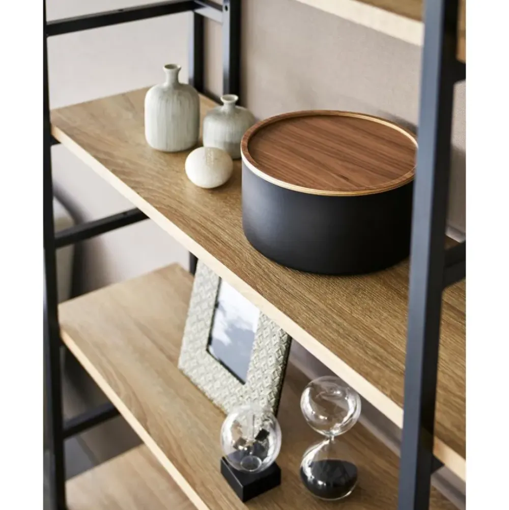 Clearance Bote Con Tapadera De Madera Rin Joyeros