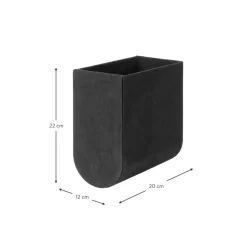 Clearance Caja Artesanal Curved Cajas De Almacenaje