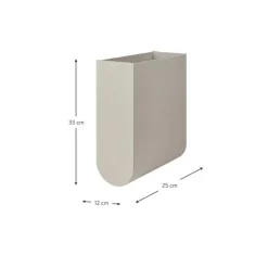 Clearance Caja Artesanal Curved Cajas De Almacenaje