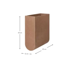 Clearance Caja Artesanal Curved Cajas De Almacenaje