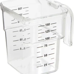 Clearance Caja Con Medidor Para Comida Tower, 2 Pzas. Accesorios Para Animales