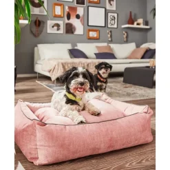 New Cama Para Mascotas De Terciopelo Glam, Tamanos Diferentes Accesorios Para Animales