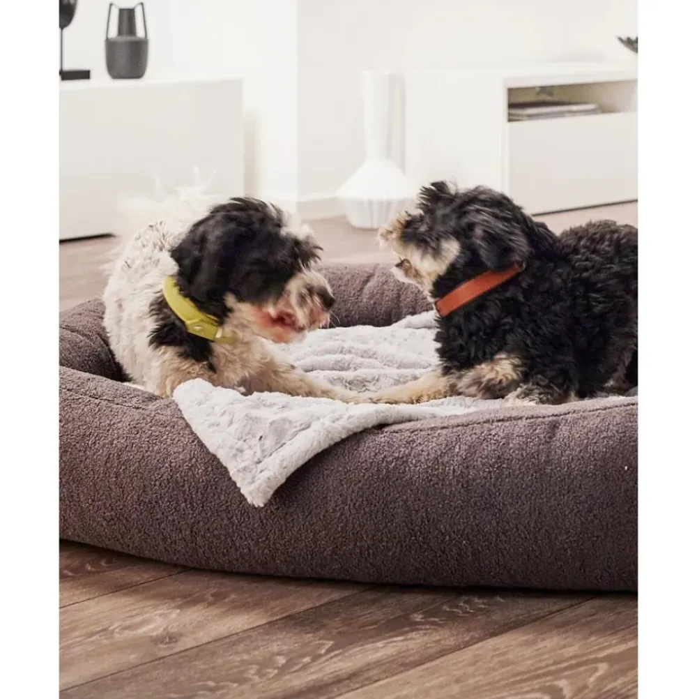 Best Cama Para Mascotas En Tejido Boucle Teddy, Tamanos Diferentes Accesorios Para Animales