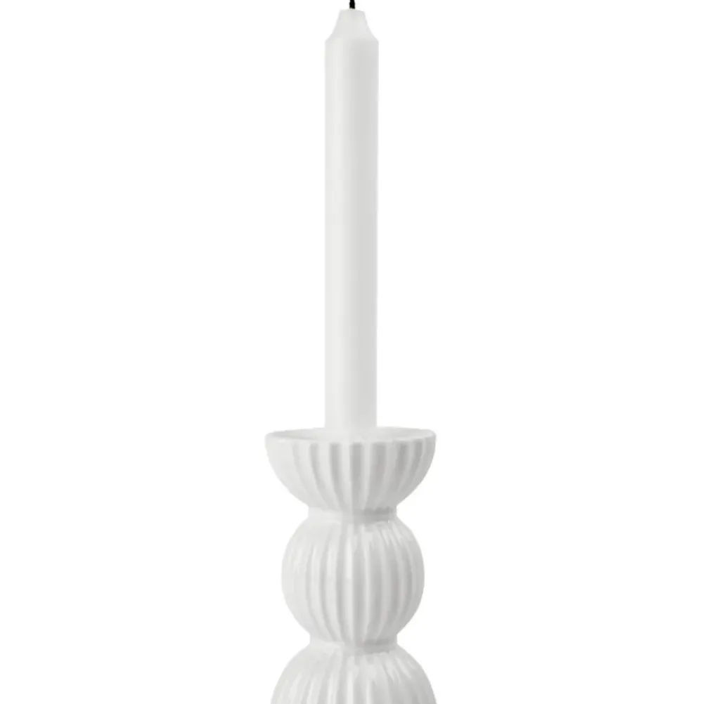 Discount Candelabro De Porcelana Con Relieves Tura Candelabros