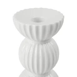 Discount Candelabro De Porcelana Con Relieves Tura Candelabros