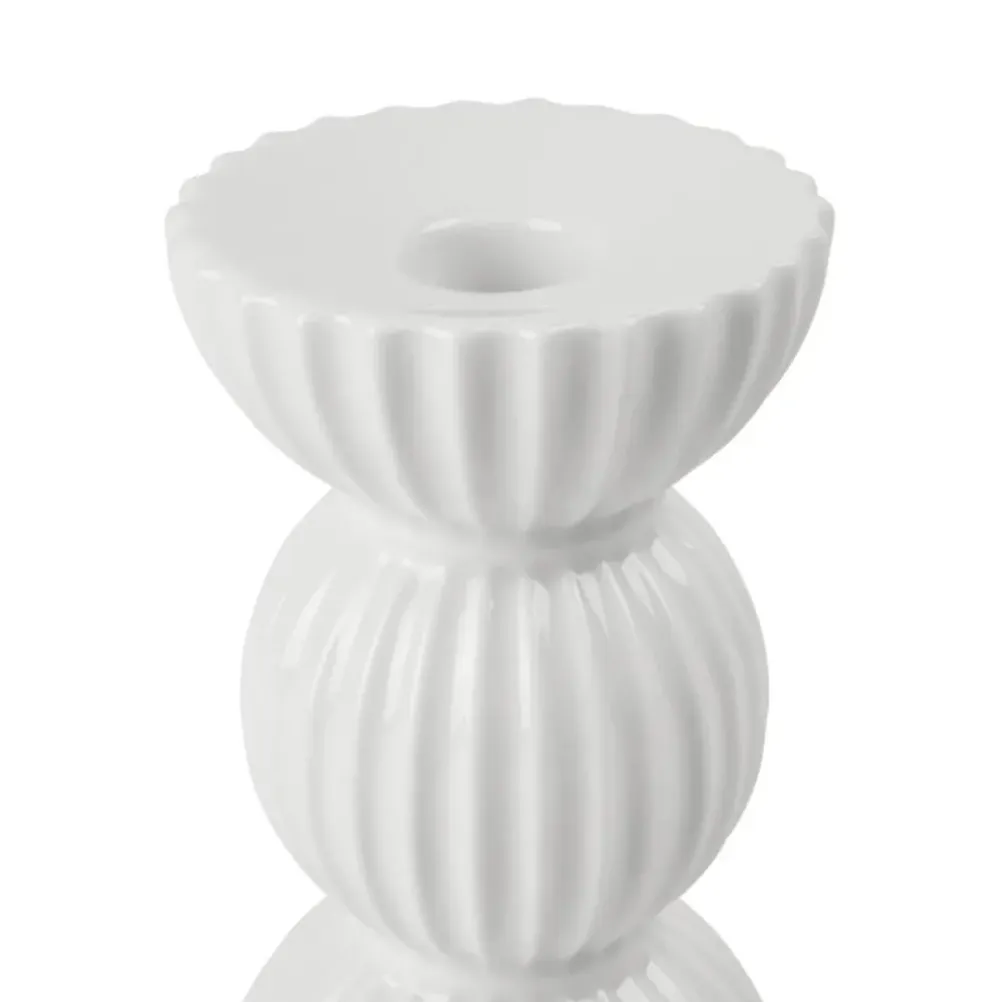 Discount Candelabro De Porcelana Con Relieves Tura Candelabros