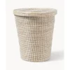 Sale Cesta De Jacinto De Agua Con Tapadera Aleya Cestos De La Ropa
