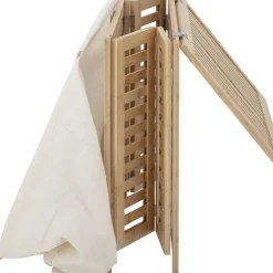 Sale Cesta De Lavanderia De Bambu Con Bolsa De Tela Aden Cestos De La Ropa