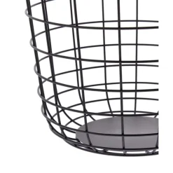 New Cesta Grande De Metal Wire Material De Oficina