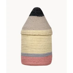 Outlet Cesta Infantil Artesanal Pencil, O 13 X 30 Cm Cestas