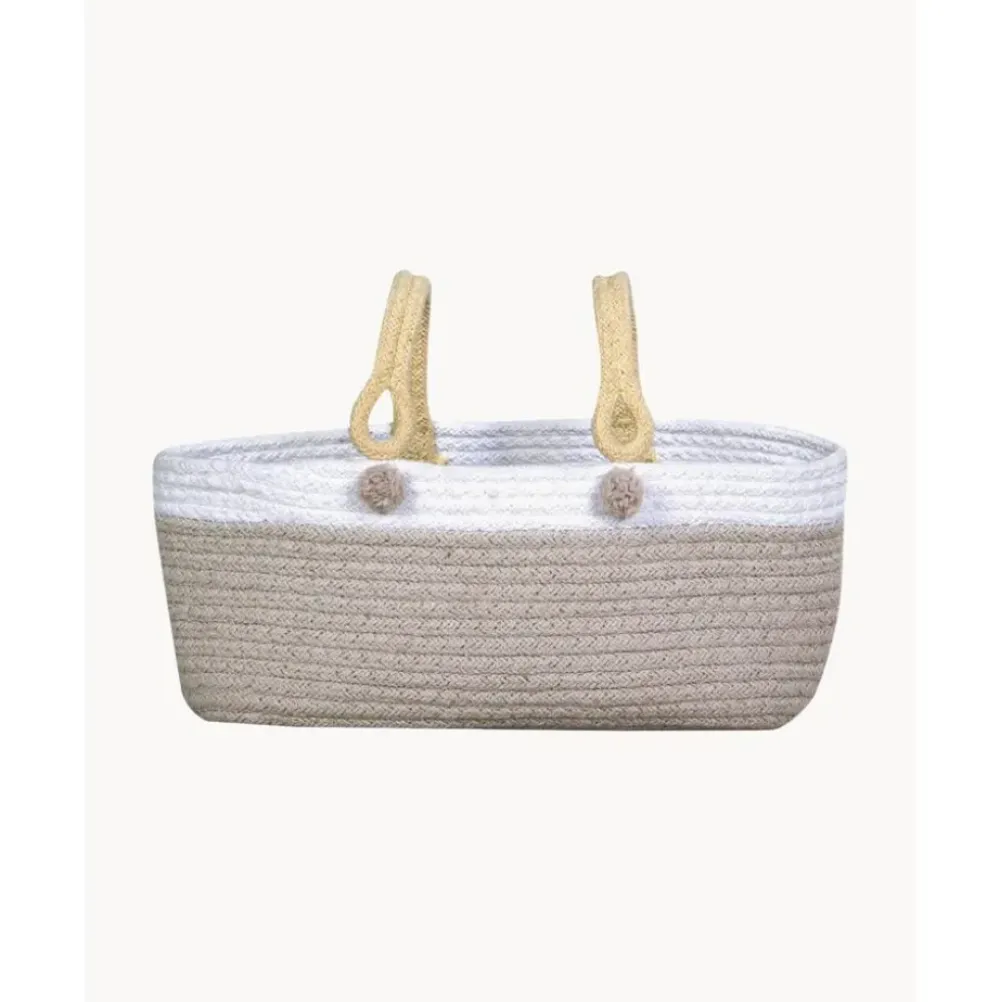 New Cesta Infantil Artesanal Para Colgar Maria Cestas