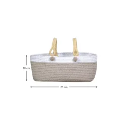 New Cesta Infantil Artesanal Para Colgar Maria Cestas