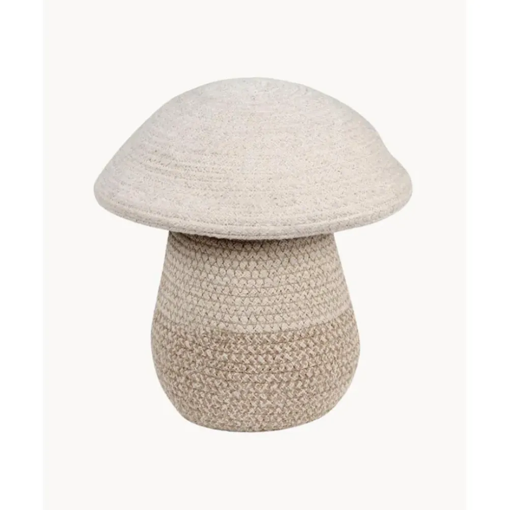 Discount Cesta Infantil Artesanal Mushroom, 27 Cm Cestas