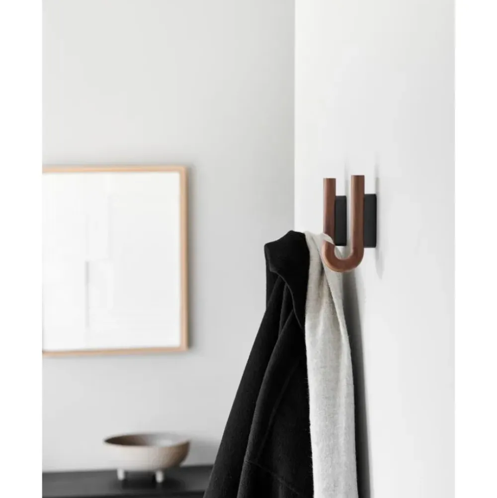 Fashion Colgador De Madera De Nogal Umbrella, Diferentes Tamanos Percheros