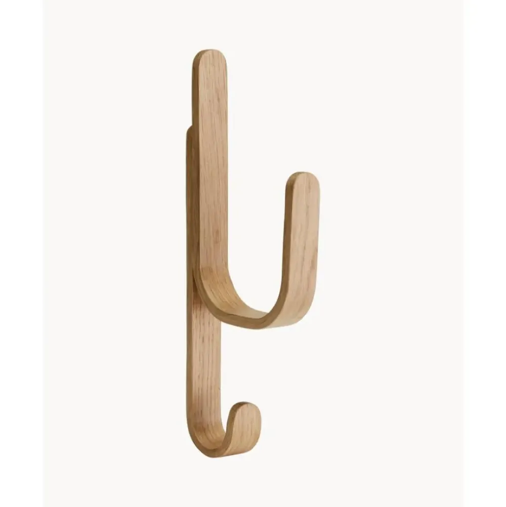 New Colgador De Madera De Roble Woody Percheros