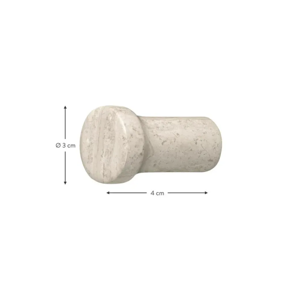 Hot Colgadores De Pared De Marmol Lamura, 2 Uds. Percheros